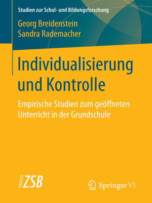 cover image of Individualisierung und Kontrolle